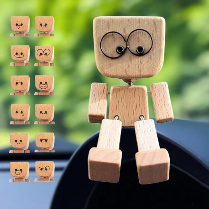 WiggleBuddy Wooden Figure