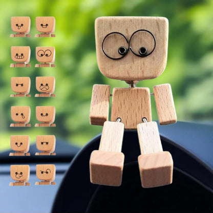 WiggleBuddy Wooden Figure