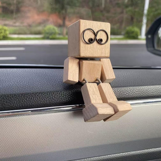 WiggleBuddy Wooden Figure